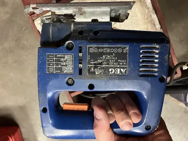 1 elektrische decoupeerzaak aeg stse 400 - afbeelding 4 van  6