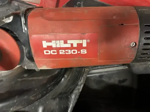 1 elektrische haakse slijper hilti dc 230-s - afbeelding 7 van  9
