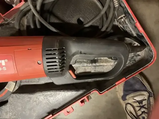 1 elektrische haakse slijper hilti dc 230-s - afbeelding 6 van  9