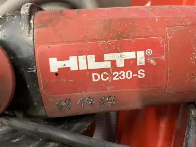 1 elektrische haakse slijper hilti dc 230-s - afbeelding 1 van  8