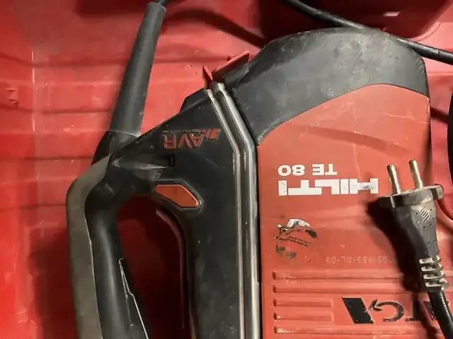 1 elektrische klopboorhamer hilti te 80 - afbeelding 2 van  9