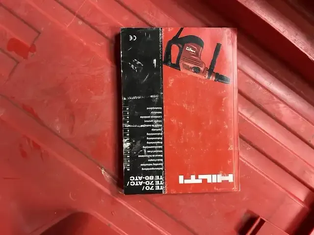 1 elektrische klopboorhamer hilti te 80 - afbeelding 9 van  9