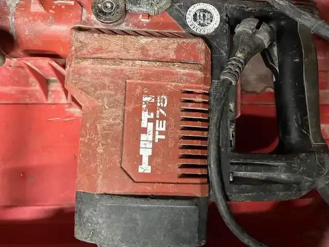 1 elektrische klopboormachine hilti te 75 - afbeelding 3 van  10