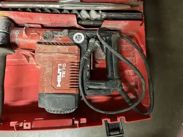 1 elektrische klopboormachine hilti te 75 - afbeelding 6 van  10
