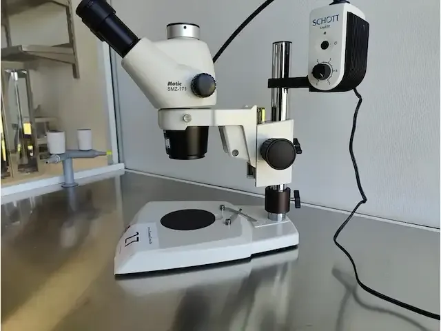 1 elektrische microscoop motic smz 171 np: € 2000 - afbeelding 10 van  10