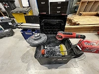 1 elektrische schuurmachine flex-tools gce 6 ec + mh-r d225 opzetstuk - afbeelding 2 van  7