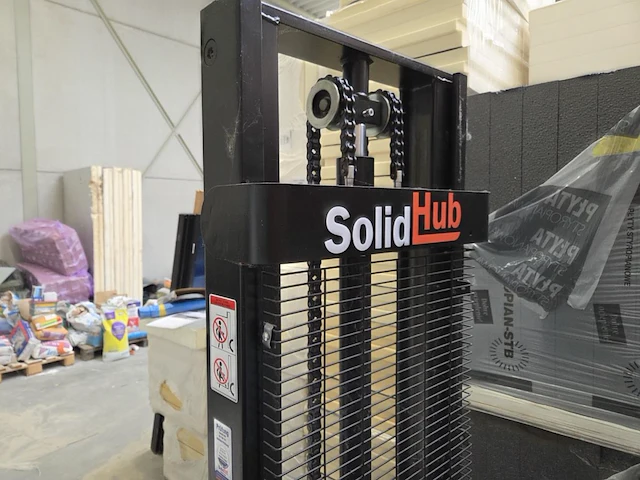 1 elektrische stapelaar solid hub he1200/3 - afbeelding 3 van  10