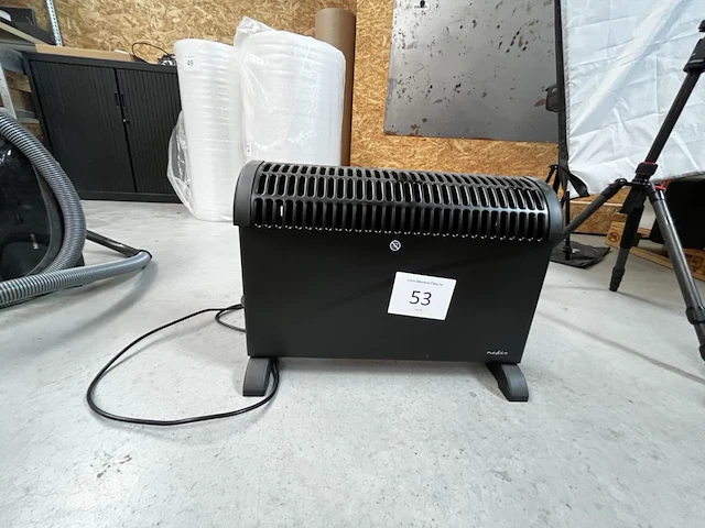 1 elektrische verwarmingselement nedis htco10fbk - afbeelding 1 van  2