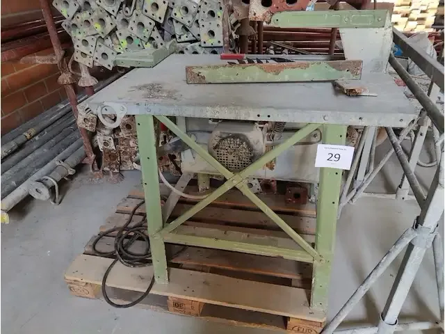 1 elektrische zaagtafel elektra beckum, 400v - afbeelding 1 van  6
