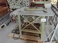 1 elektrische zaagtafel elektra beckum, 400v - afbeelding 1 van  6
