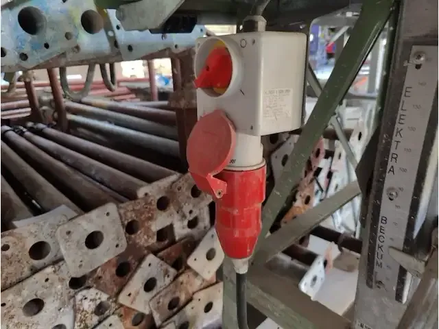 1 elektrische zaagtafel elektra beckum, 400v - afbeelding 4 van  6