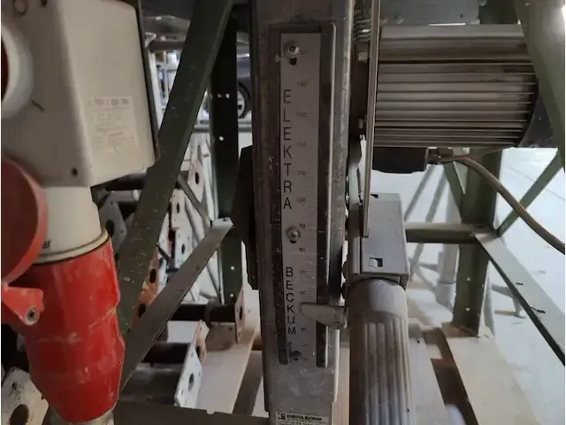 1 elektrische zaagtafel elektra beckum, 400v - afbeelding 5 van  6