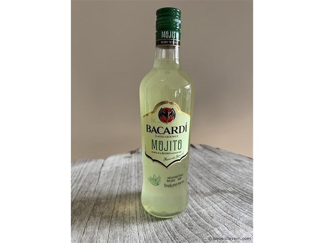 1 fles bacardi mojito - afbeelding 1 van  1
