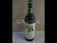 1 fles bordeaux château les faures belle vue 1987 - afbeelding 1 van  4