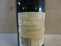 1 fles bordeaux château les faures belle vue 1987 - afbeelding 4 van  4