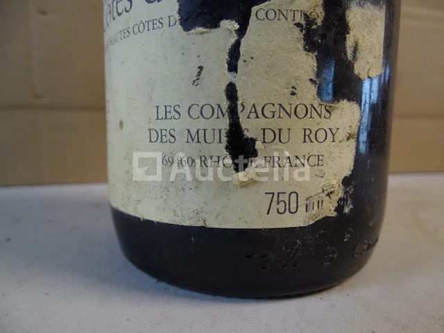1 fles bourgogne hautes côtes de nuit 1984 - afbeelding 4 van  4