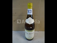 1 fles bourgogne puligny montrachet 1990 - afbeelding 1 van  4