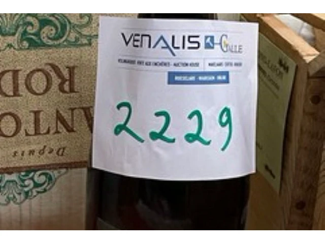 1 fles bourgogne ultra 35 chardonnay, 1996 - afbeelding 2 van  2