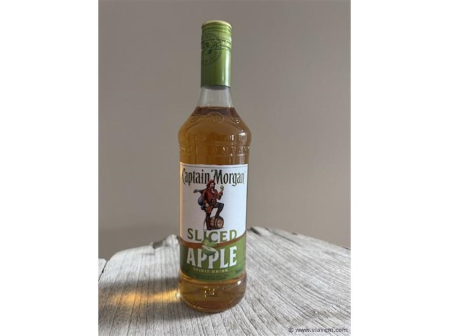 1 fles captain morgan sliced apple - afbeelding 1 van  1