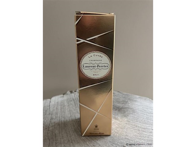 1 fles champagne laurent-perrier brut - afbeelding 1 van  1