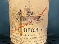 1 fles château beychevelle 1973 - afbeelding 1 van  2