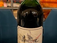 1 fles château beychevelle 1973 - afbeelding 2 van  2