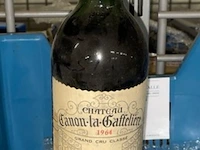 1 fles château canon la gaffelière 1964 - afbeelding 2 van  2