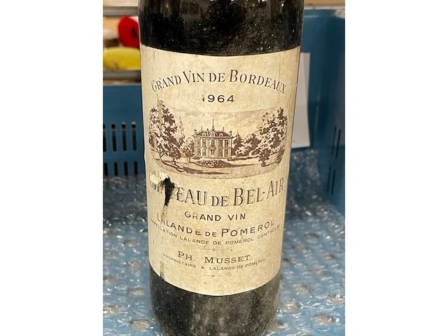 1 fles château de bel-air 1964 - afbeelding 1 van  2