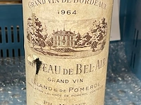 1 fles château de bel-air 1964 - afbeelding 1 van  2
