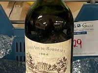 1 fles château de bel-air 1964 - afbeelding 2 van  2