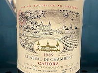 1 fles château de chambert 1989 - afbeelding 1 van  2