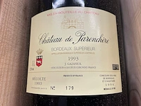 1 fles château de parenchère, 1993