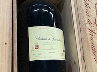 1 fles château de parenchère, 1993 - afbeelding 2 van  2