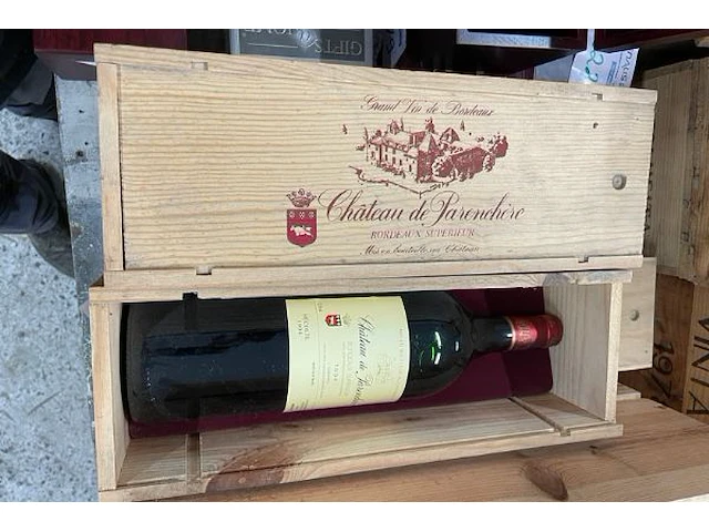 1 fles château de parenchère, 1994 - afbeelding 2 van  2