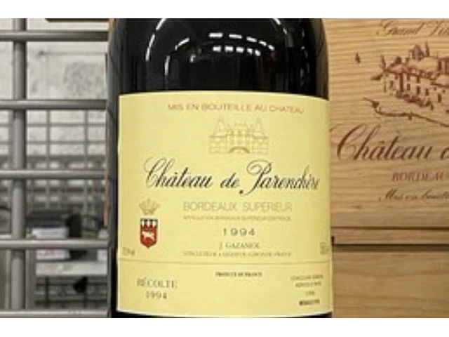 1 fles château de parenchère 1994 - afbeelding 2 van  3