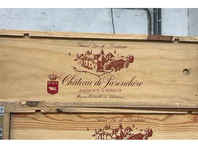 1 fles château de parenchère 1994 - afbeelding 3 van  3