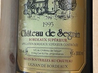 1 fles château de seguin, 1995