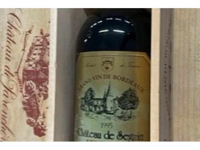 1 fles château de seguin, 1995 - afbeelding 2 van  2