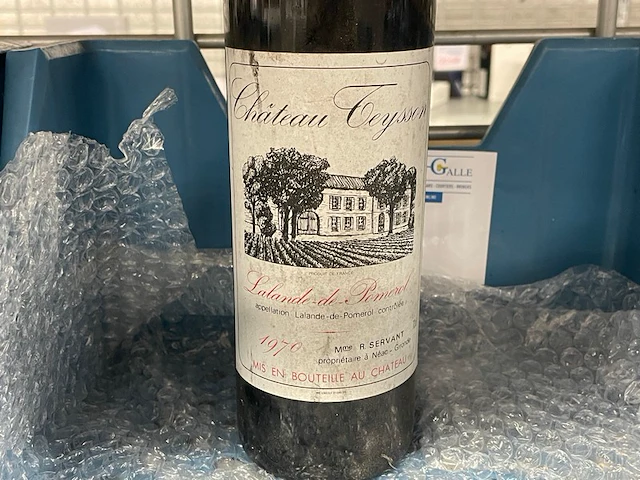 1 fles château teysson 1970 - afbeelding 1 van  1
