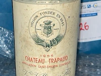 1 fles château trapaud 1955 - afbeelding 1 van  2