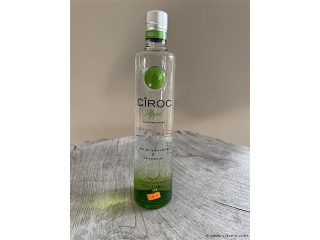 1 fles cîroc apple vodka - afbeelding 1 van  1