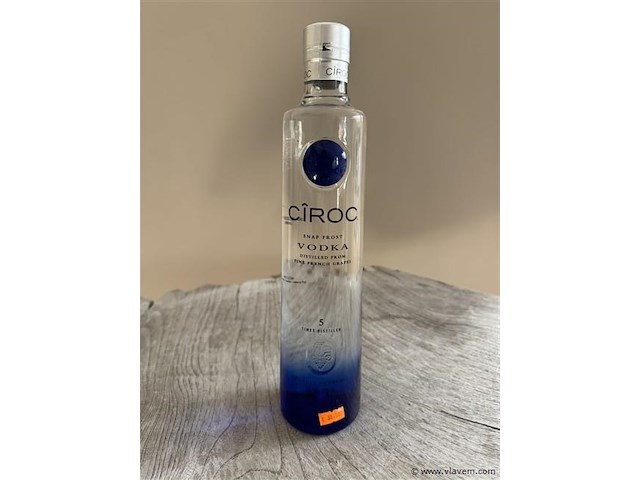 1 fles cîroc vodka - afbeelding 1 van  1