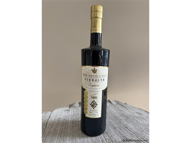 1 fles de muller vermouth - afbeelding 1 van  1