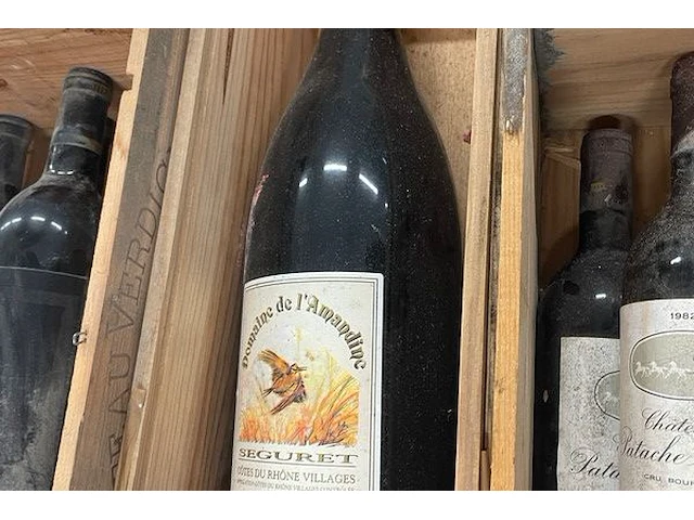 1 fles domaine de l'amandine, 1995 - afbeelding 2 van  2