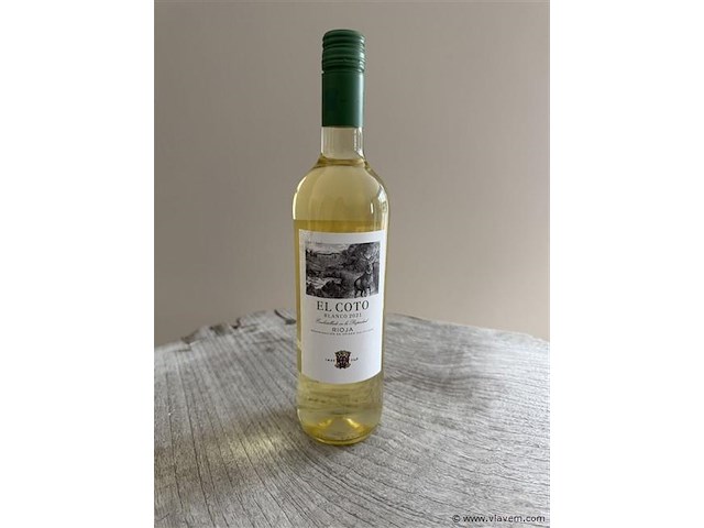 1 fles el coto rioja - afbeelding 1 van  1