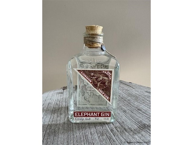 1 fles elephant gin - afbeelding 1 van  1