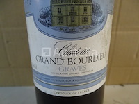 1 fles graves cuvée prestige château grand-bourdieu 1992 - afbeelding 2 van  3