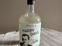 1 fles happy days gin - afbeelding 1 van  1
