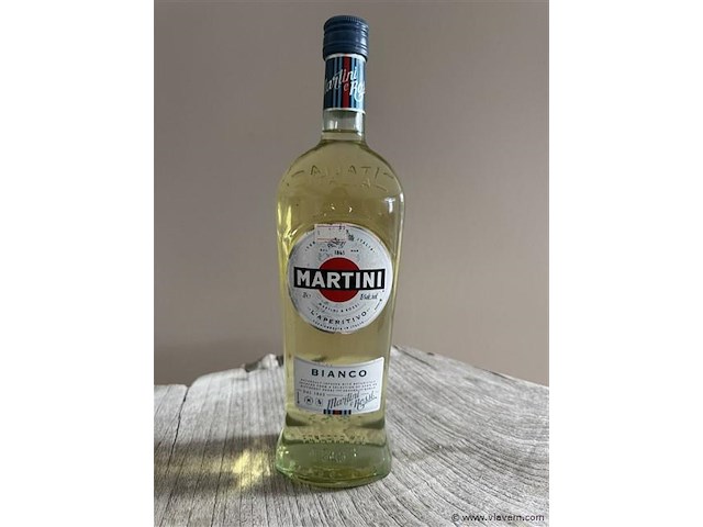 1 fles martini bianco - afbeelding 1 van  1