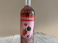 1 fles peterman bessen jenever